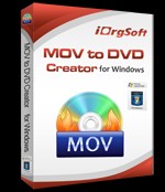 iOrgsoft MOV to DVD Creator 2.0.7 - Tạo DVD từ MOV