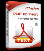 iOrgsoft PDF to Text Converter for Mac 3.1.0 - Convert PDF to Text