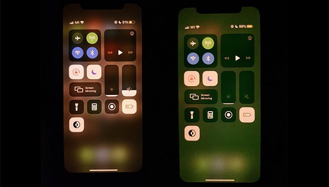 Sửa lỗi màn hình ám xanh khi nhiệt độ thiết bị thay đổi