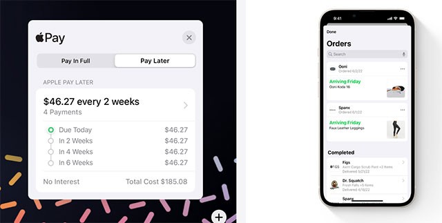 Nâng cấp ứng dụng Apple Pay và Wallet