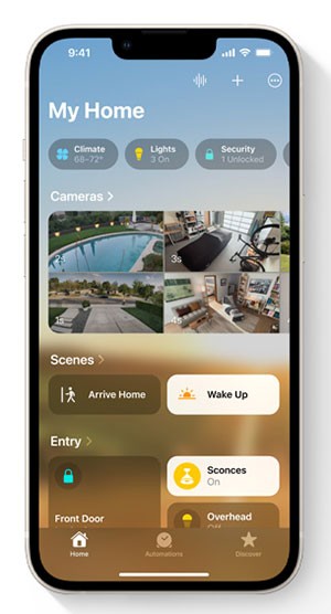Thiết kế lại Home app