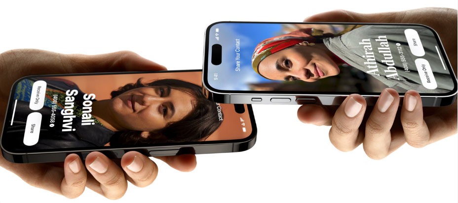 Trao đổi số với NameDrop