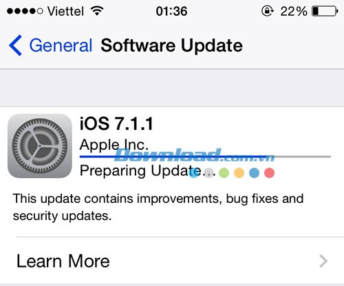 update iOS
