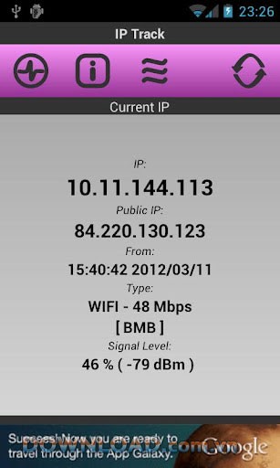 IP Track For Android