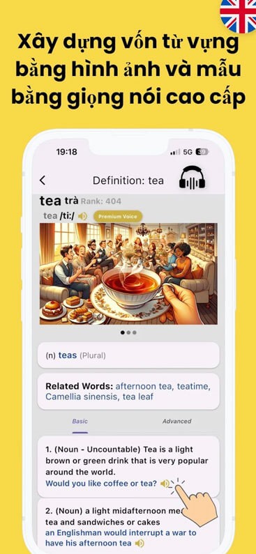 Xây dựng từ vựng bằng hình ảnh