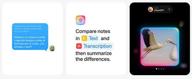 Apple Intelligence được tích hợp vào nhiều ứng dụng hơn
