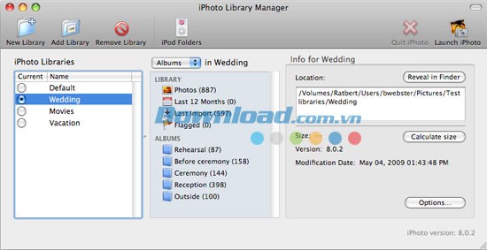 iPhoto Library Manager
