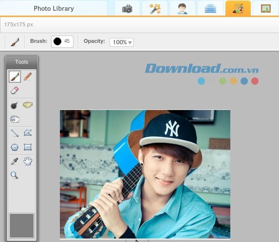 Tính năng tô màu