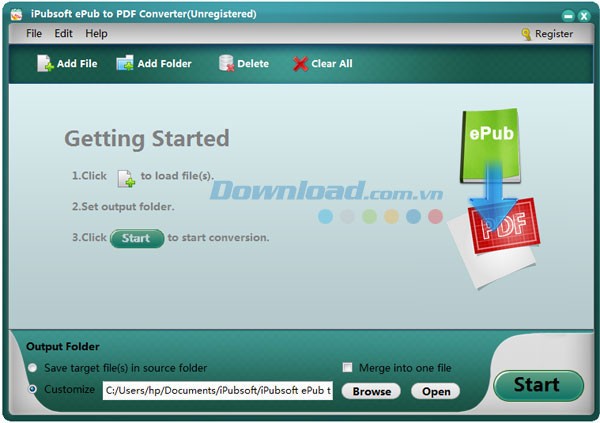 iPubsoft ePub to PDF Converter