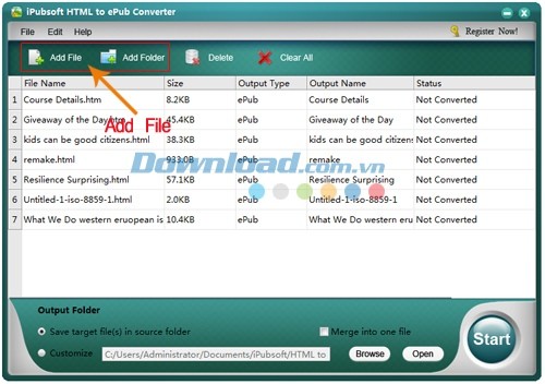 iPubsoft HTML to ePub Converter