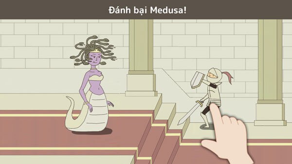 Bắt đầu cuộc hành trình qua ngục tối chứa đầy các phòng, hành lang và phòng bí ẩn