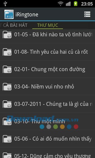iRingtone for Android