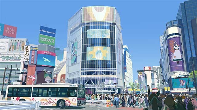 Game lấy bối cảnh Shibuya thời hiện đại có sự hiện hữu của ma thuật