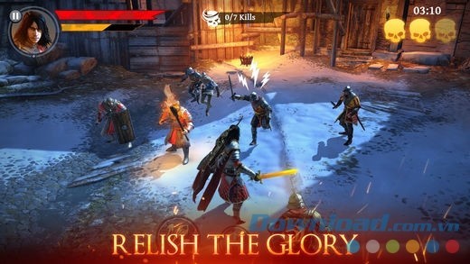 Game nhập vai hành động đẹp mắt của Iron Blade: Medieval Legends RPG cho iOS