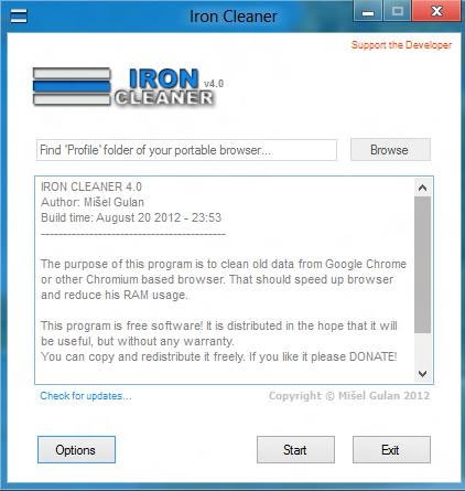 Iron Cleaner