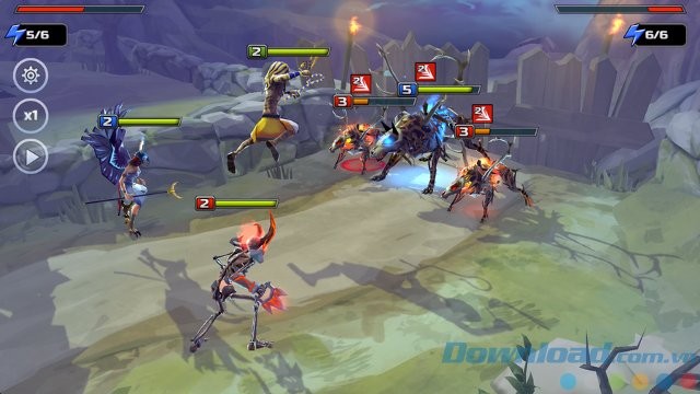 Chiến đấu chống lại quái vật