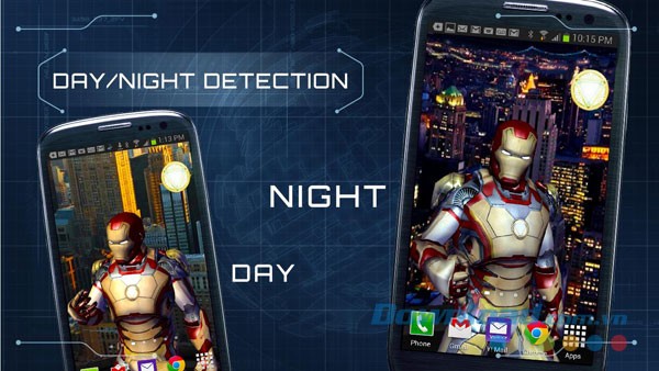 Iron Man 3 Live Wallpaper for Android