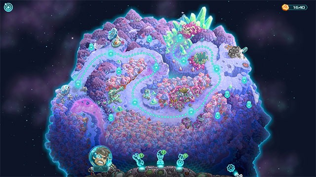 Bảo vệ thiên hà rộng lớn trong game Iron Marines