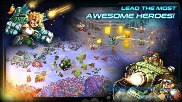 Iron Marines cho Android để bạn lãnh đạo một đội anh hùng tuyệt vời