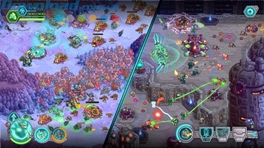 Chiến đấu qua hai thế giới khác nhau