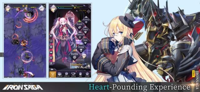 Game chiến thuật đồ họa anime Iron Saga sẽ mang đến cho bạn bữa tiệc thị giác mãn nhãn