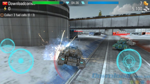 Giao diện game Iron Tanks