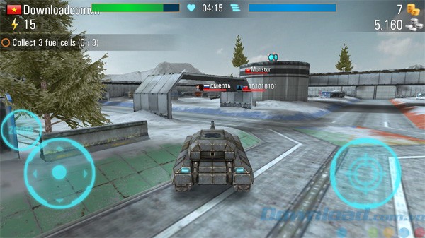 Thu thập vật phẩm tăng sức mạnh