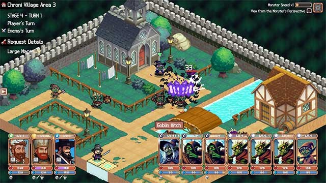 Huấn luyện và cử các nhà thám hiểm đi chiến đấu với quái vật