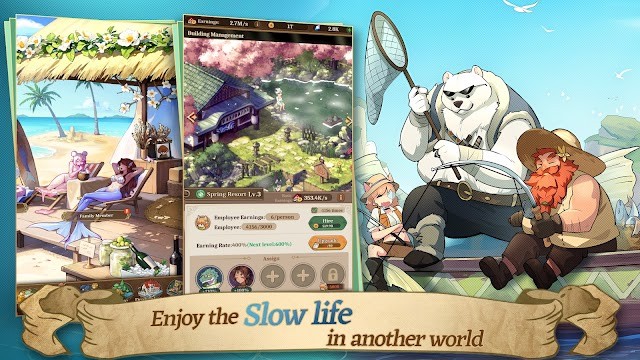 Game Isekai:Slow Life cho bạn tận hưởng sống chậm ở một thế giới khác