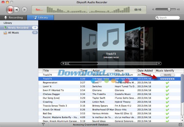 iSkysoft Audio Recorder for Mac