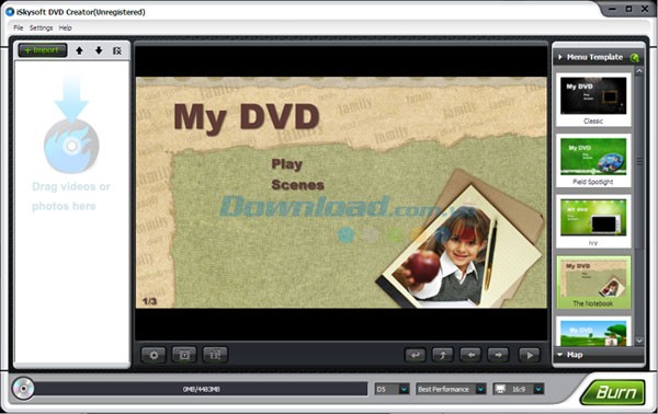 iSkysoft DVD Creator