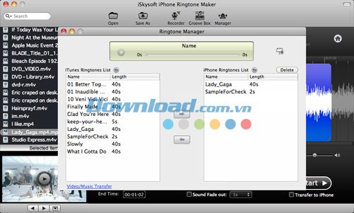 iSkysoft iPhone Ringtone Maker for Mac
