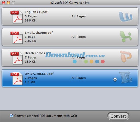 iSkysoft PDF Converter Pro for Mac