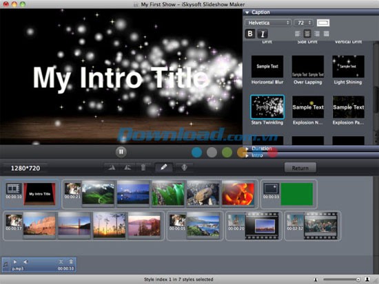 iSkysoft Slideshow Maker for Mac