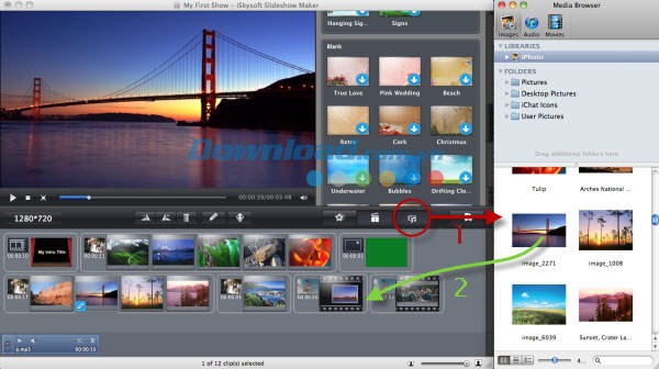 iSkysoft Slideshow Maker for Mac