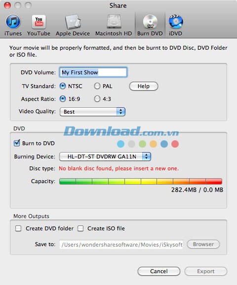 iSkysoft Slideshow Maker for Mac