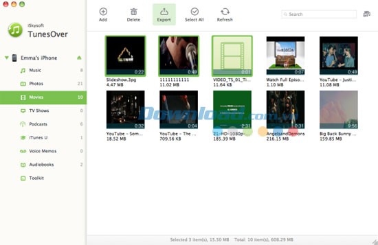 iSkysoft TunesOver for Mac