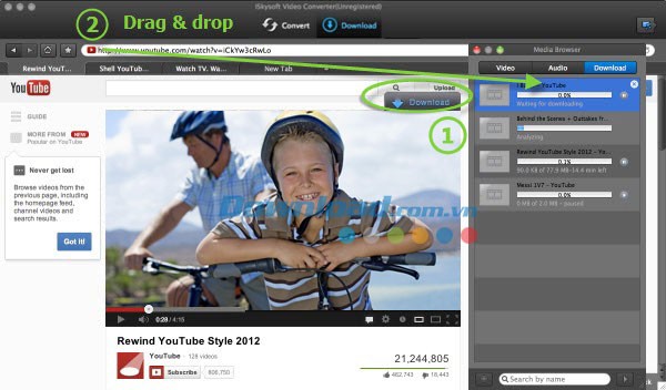 iSkysoft Video Converter for Mac