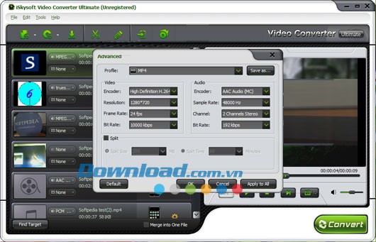 iSkysoft Video Converter Ultimate
