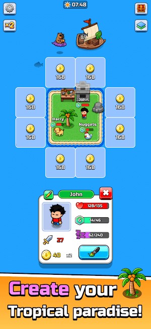 Tạo ra thiên đường nhiệt đới của bạn trong game Island Breeze