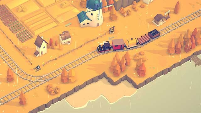 Xây dựng hệ thống đường sắt của riêng bạn trên hòn đảo vừa tạo ra