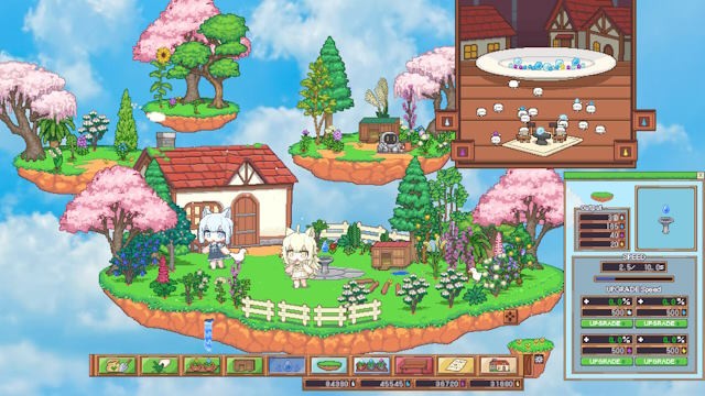 Islet Garden là một trò chơi mô phỏng nhàn rỗi trên desktop