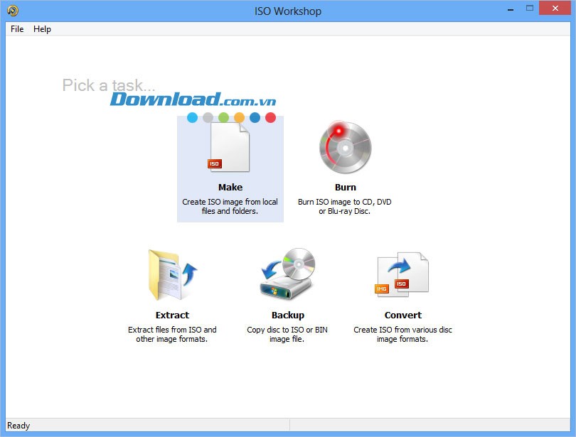 ISO Workshop trên Windows