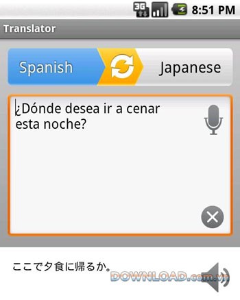 iSpeech Translator For Android