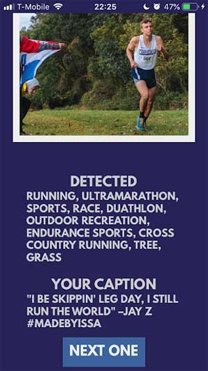 Issa Caption sử dụng công cụ suy luận tinh vi để tìm ra caption phù hợp nhất với bức ảnh của bạn