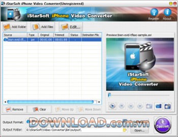 iStarSoft iPhone Video Converter