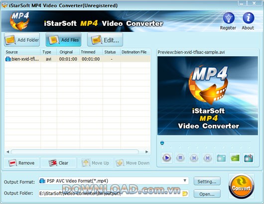 iStarSoft MP4 Video Converter