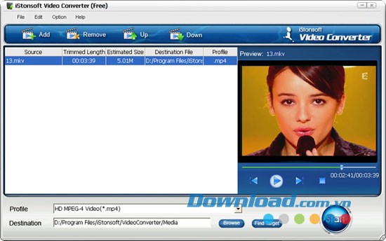 iStonsoft Free Video Converter