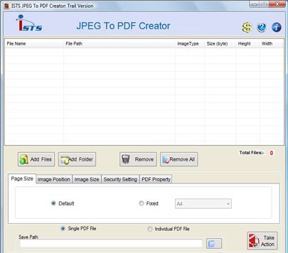 ISTS JPEG To PDF Creator