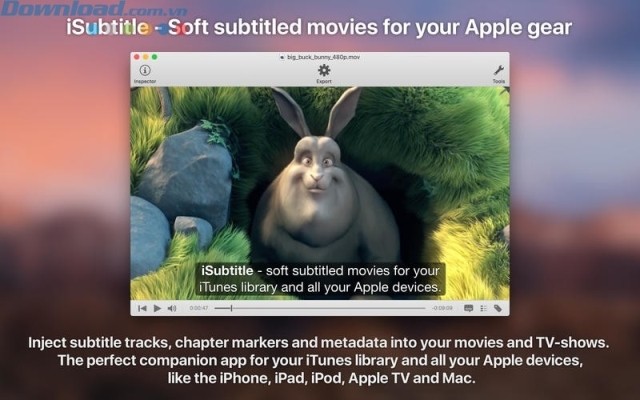 Chèn phụ đề vào phim